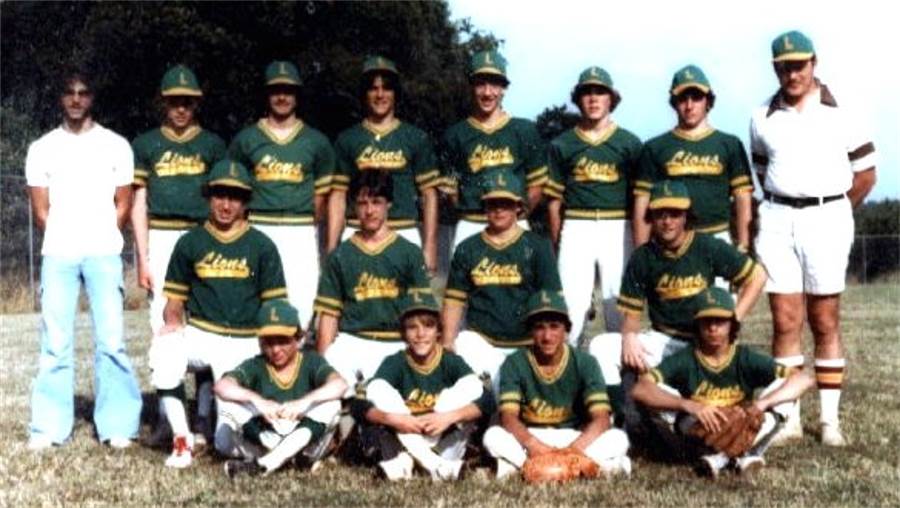Picture of 1980 Brookline Lions Senior League Team
