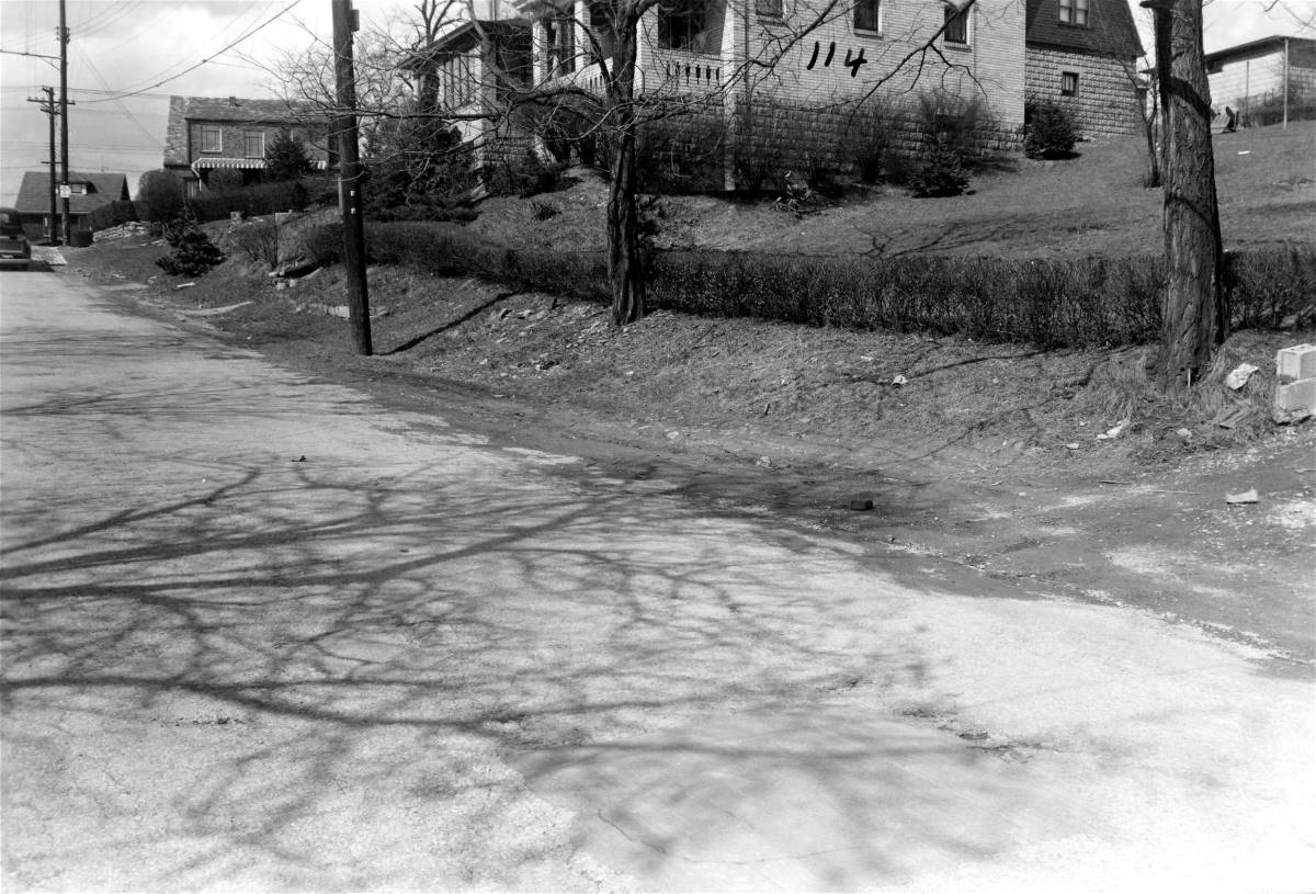 Dunster Street - March 1953