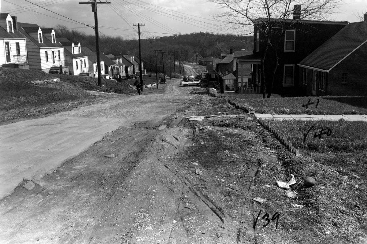 Dunster Street - March 1953