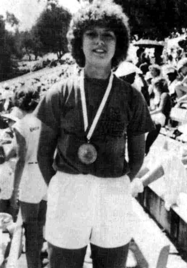 Melissa McLane in 
 1982