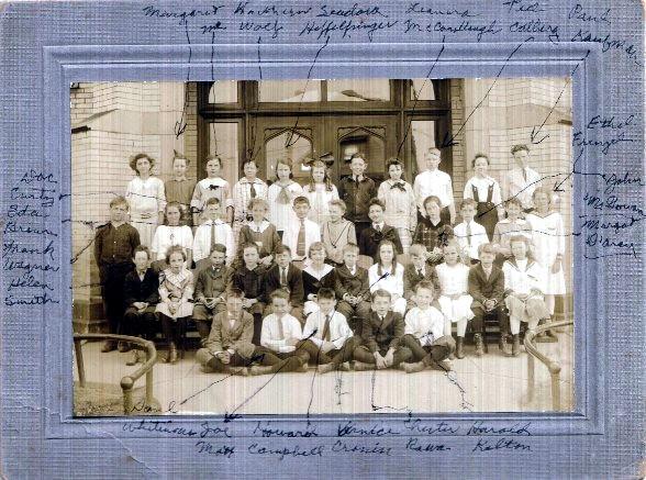 Brookline Elementary School - 5th grade - 1915.