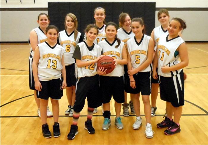 Brookline Elementary Varsity
Girls - 2011/2012