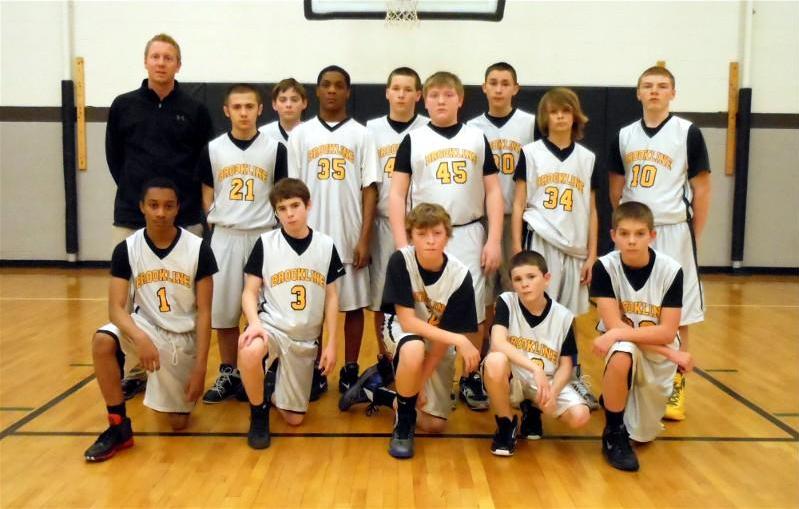 Brookline Elementary Varsity
Boys - 2012/2013