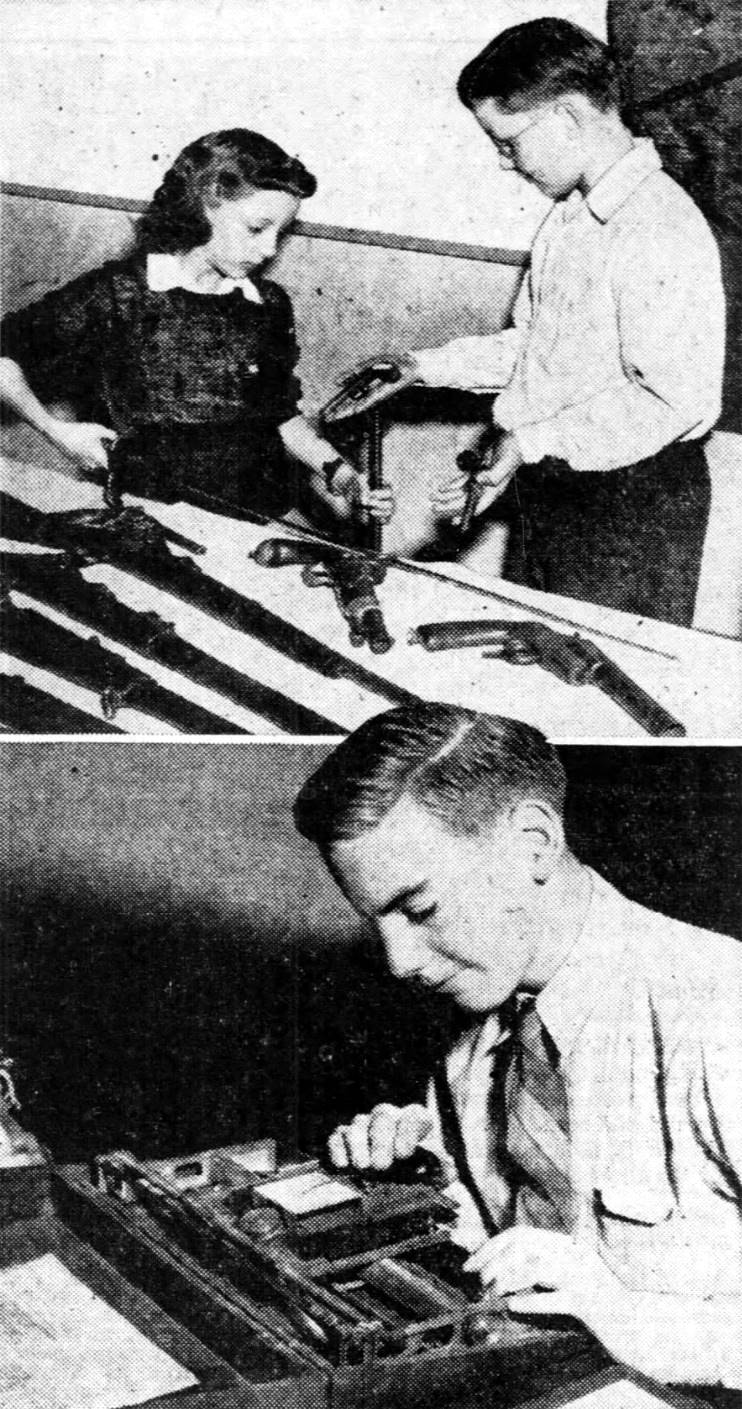 Brookline Elementary School Antique Museum - 1943