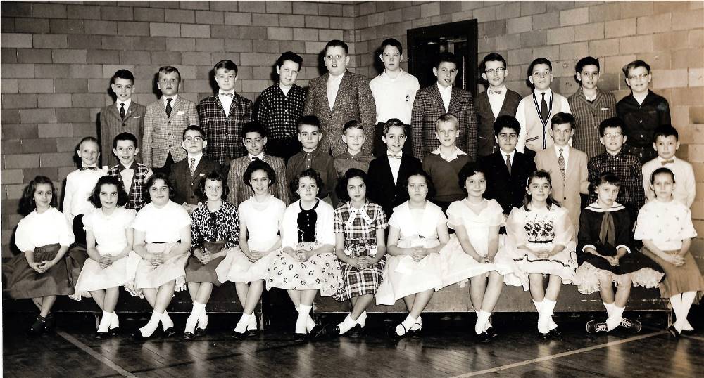 Brookline Elementary 5th grade 1960
