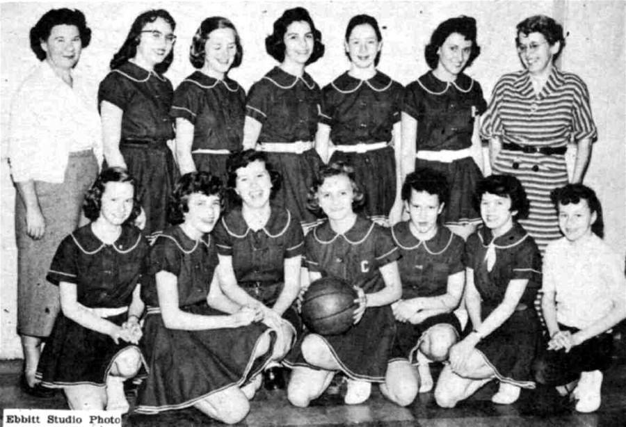 Resurrection School Girl's Basketball - 1957