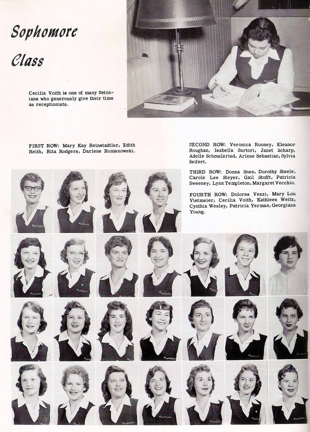 Elizabeth Seton High School Class of 1958