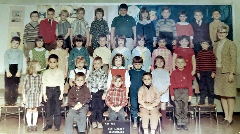 West Liberty School Kindergarten Class 1967 68
